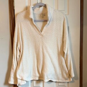 Cato Cream V-Neck Sweater